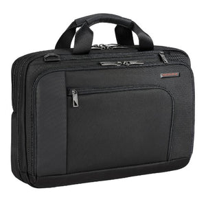 Briggs & Riley Verb-Contact Brief Briefcase, Black, Medium