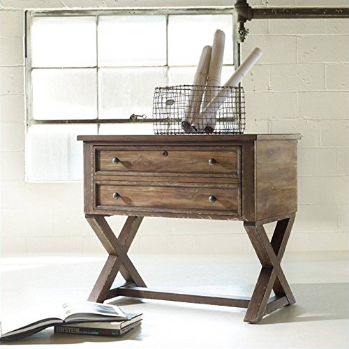 Hooker Furniture 638-50133 Bennett X-Base Lateral File, Medium Wood