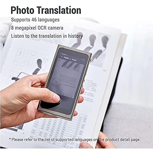None SMFYQ AI Translator Voice Recorder Multi Languages Transcription Photo Translation Interpretation