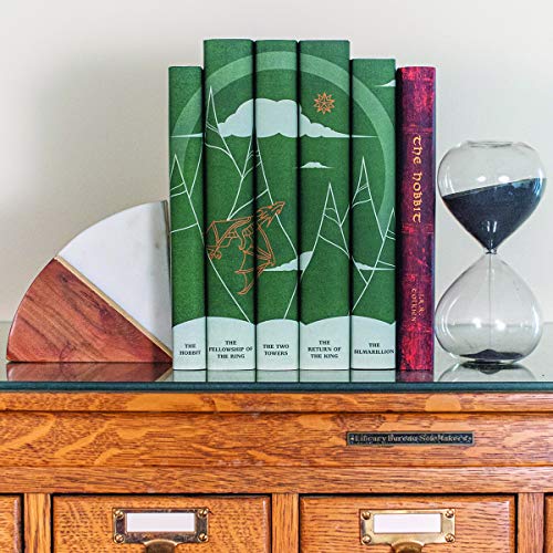 Juniper Books Lord of the Rings: The Complete Writings | 5-Volume Hardcover Book Set with Custom Designed Dust Jackets | J.R.R. Tolkien | The Hobbit, the Lord of the Rings Trilogy, and The Simarillion