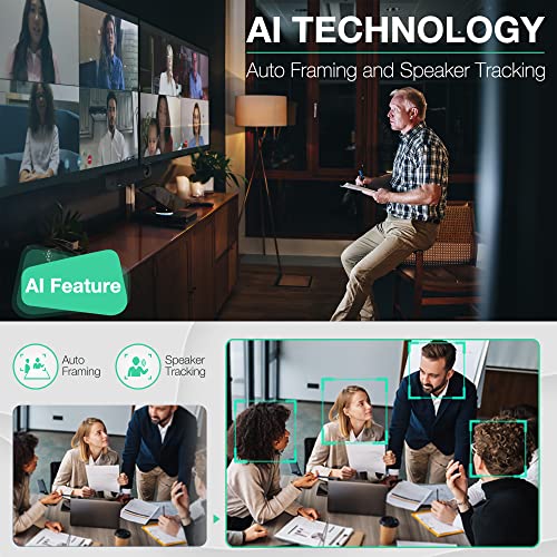 Yealink Video and Audio Conferencing System with UVC40 Video Bar & CP700 Bluetooth Speakerphone