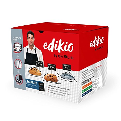 EVOLIS, EDIKIO Duplex-Price TAG Solution, EDIKIO Dual Sided Printer W USB/Ether