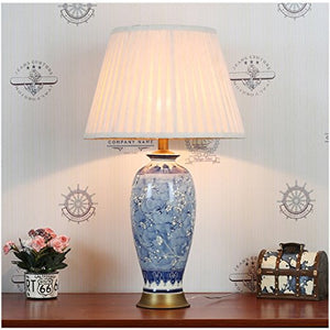 505 HZB The Bedside Lamp Of The Ceramic Desk Lamp In The American Style Living Room