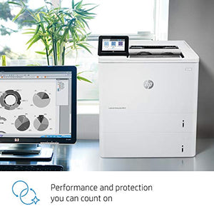 HP LaserJet Enterprise M612x Monochrome Duplex Printer with Dual-band Wi-Fi and Extra Paper Tray (7PS87A)