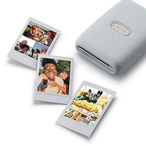 Fujifilm Instax Mini Link Smartphone Printer - Ash White (Renewed)