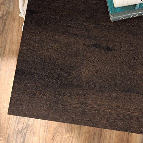 Sauder 422984 Costa Credenza, L: 65.12" x W: 21.89" x H: 30.00", Coffee Oak Finish