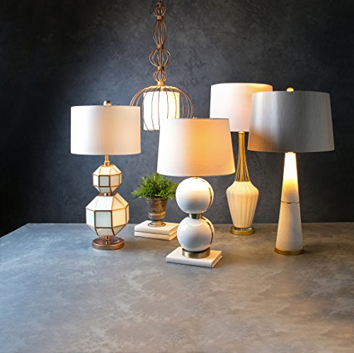 Imax Azure Marble Lamp