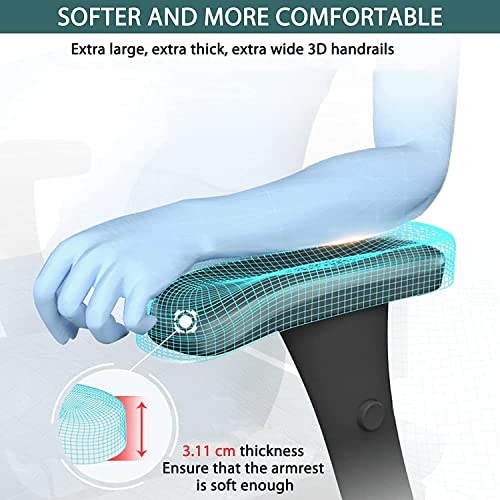 Ergonomic Mesh Office Chair with Lumbar Support & Armrest