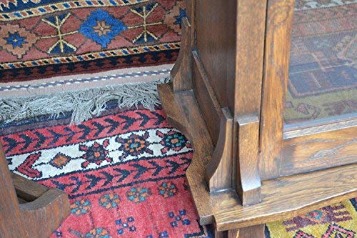 Crafters & Weavers Mission Oak Bookcase with Shelves