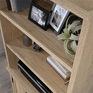 UrbanPro Traditional Engineered Wood Office Library Hutch in Prime Oak