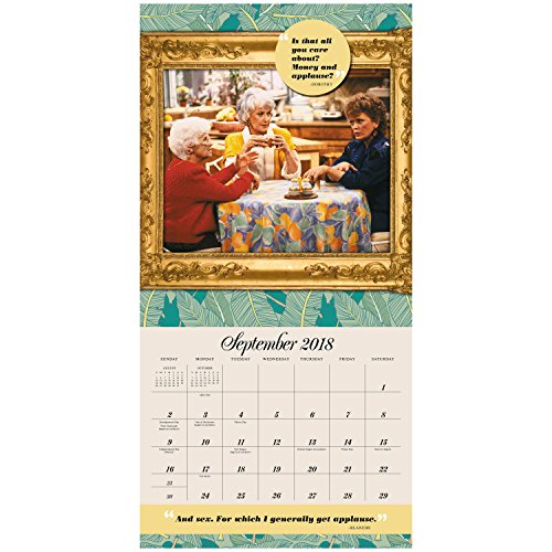2018 Golden Girls Wall Calendar (Day Dream)