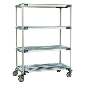 METRO Utility Cart with Microban, 36x24x68, 4 Shelf