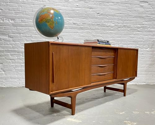 Lschool Mid Century Modern Danish CREDENZA/Media Stand/Sideboard
