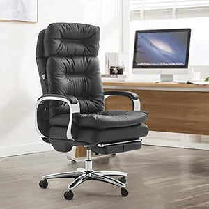None MADALIAN Office Chair with Pedal - Ergonomic Full Reclining Executive Management