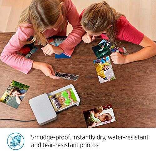 HP Sprocket Studio Photo Printer – Personalize & Print, Water- Resistant 4x6" Pictures (3MP72A)