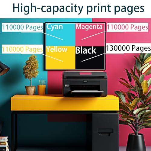 MYNVY DV-311 Developer Unit Replacement for Konica Minolta bizhub C220 C280 C360 - High Print 130000 Pages (1 Set)