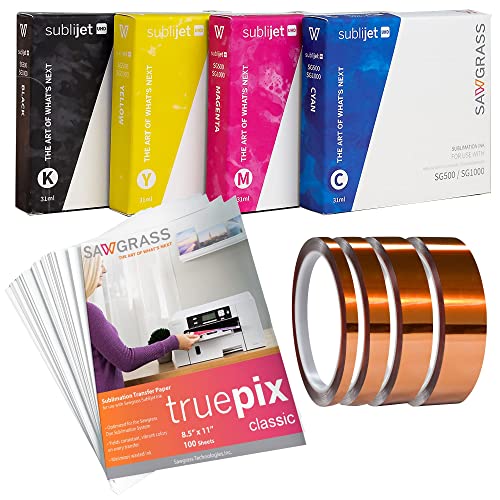 Sawgrass UHD Virtuoso SG500 Sublimation Color Printer Starter Bundle