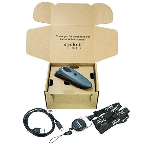 DuraScan D750, Bluetooth 2D Barcode Scanner, Gray