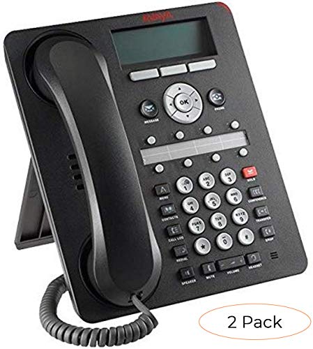 Avaya 1408 Digital Telephone 700504841 (Works with Avaya Aura Communications Manager and IP Office) (Pack 2)