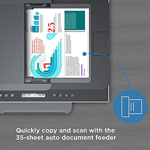 HP Smart Tank 7301 Wireless All-in-One Cartridge-free Ink Tank Printer, up to 2 years of ink included, mobile print, scan, copy, automatic document feeder (28B70A)