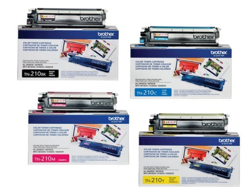 Brother HL-3070CW Toner Cartridge Set (OEM) Black,Cyan,Magenta,Yellow