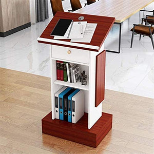 CAMBOS Lectern Podium Stand - Simple Modern Floor Lecture Table