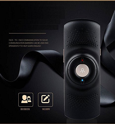 IFLYTEK Easy trans 600 Voice Translator electronic foreign language translation Chinese English French Japanese Spanish Korean simultaneous interpreter for travel abroad Black
