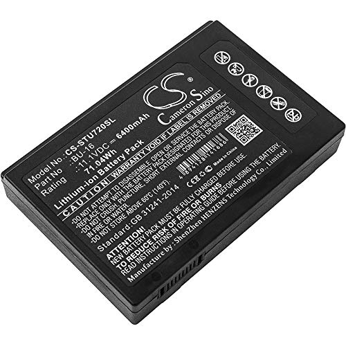 Xsplendor XSP Replacement Battery for TYPE-82, TYPE-Q102, TYPE-72 PN BU-16