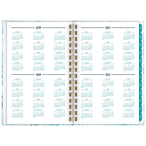 Mead 2019 Weekly & Monthly Planner, 5-1/2" x 8-1/2", Small, Hardcover, Artisan, Design Selected For You (CRW40910)