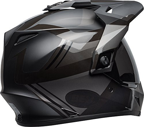 Bell MX-9 Adventure MIPS Full-Face Motorcycle Helmet (Matte/Gloss Blackout, Small)