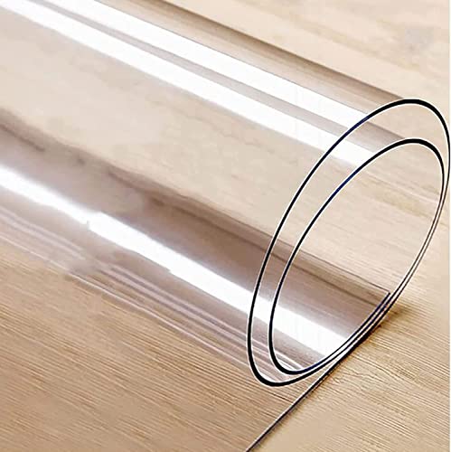 ZHOUHONG Hard-Floor Chair Mat for Hardwood Floor - Clear Vinyl Protector