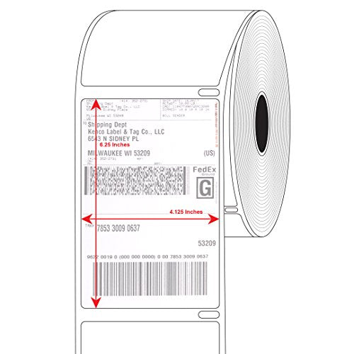 4" x 6" Compatible with Dymo 4XL Postage Shipping Labels, Compatible with Dymo 1744907 (1 Roll - 220 Labels Per Roll) (48 Pack)