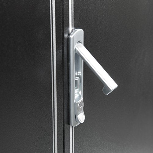 American Furniture Classics Gun Security Cabinet 16 Gun Metal Security Cabinet with Two Doors & 3 Pt. Locking System