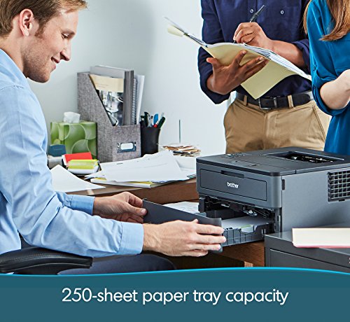 Brother Compact Monochrome Laser Printer, HL-L2370DWXL Extended Print, Up to 2 Years of Printing Included, Wireless Printing, Amazon Dash Replenishment Ready