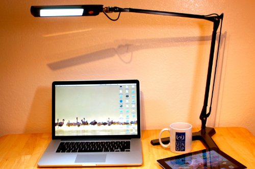 Vector 2800 by Lumiy - Black LED Desk Light Table Lamp