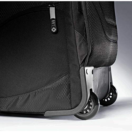 Samsonite Tectonic Wheeled Backpack, Black, 17-Inch