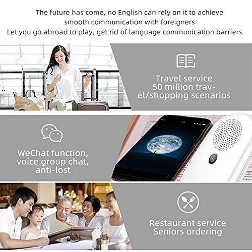 Language Translator Device Classic Offline Photo 102 Languages Smart Translat (Color: D)