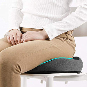 XIXIDIAN Memory Foam Seat Cushion for Office Chair and Car Seat - Lower Back Pain Relief