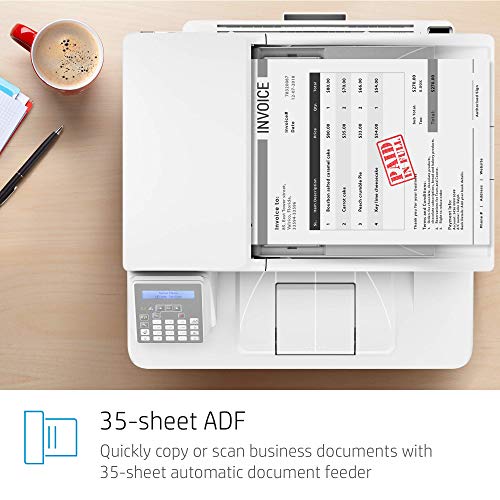 HP Laserjet Pro M148fdw All-in-One Wireless Monochrome Laser Printer, Fax, Mobile & Auto Two-Sided Printing, Works with Alexa (4PA42A)