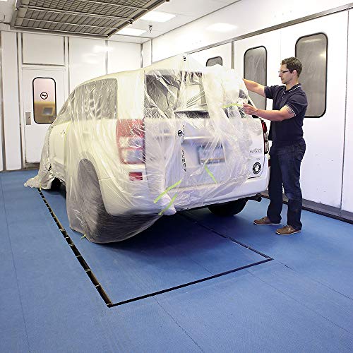 Grippy Paint Booth Mat by New Pig | Protects Surfaces and Floors from Paint Build-Up| Reduces Paint Defects and Color Casting | Static Dissipative | 32" x 100' Roll