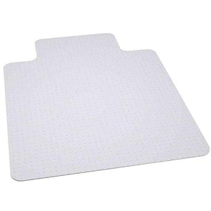 None FPYE 36'' x 48'' Big & Tall 400 lb. Capacity Carpet Chair Mat with Lip - Office Desk Accessories
