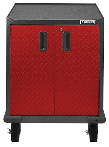 Gladiator GAGB272DDR Premier Modular Steel Cabinet, Red Tread