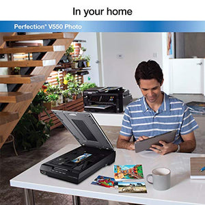 Epson Perfection V550 Color Photo Scanner with 6400 DPI Resolution