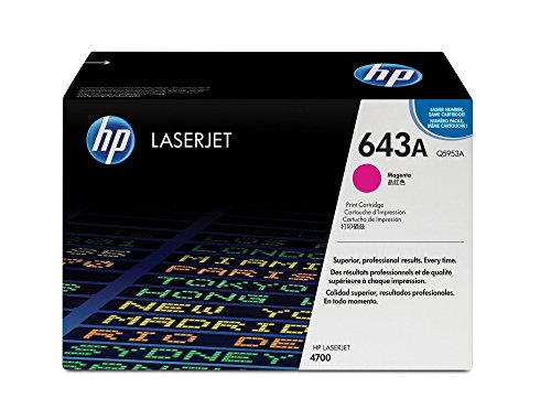 HP 643A (Q5953A) Magenta Toner Cartridge for HP LaserJet 4700