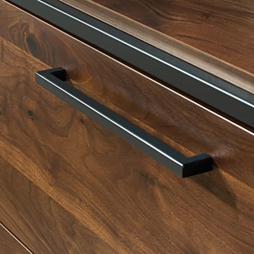 Sauder Lateral File Cabinet, Grand Walnut Finish, L: 30.24" x W: 17.24" x H: 29.53