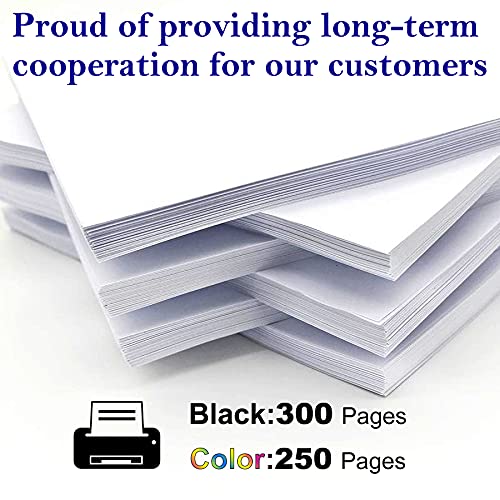 6 Pack (5Black+1Tri-Color) Compatible 67XL 67 XL Remanufactured Ink Cartridge Replacement for HP Deskjet 1255 2732 DeskJet Plus 4140 4152 4155 Envy 6052 6055 Envy Pro 6452 6455 Printer Ink Cartridge.