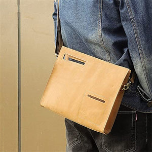 YZBMH 1 Piece Document Bag Vintage Clutch Large Capacity Diagonal Bag Business Casual Bag (Color : A, Size : 30 * 25cm)