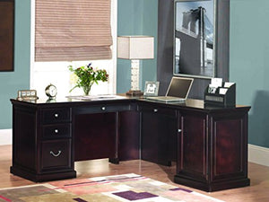 kathy ireland Home by Martin Fulton 65" L-Shaped Desk
