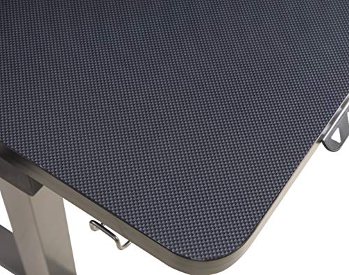 Z-Line Designs ODD0001-848DU Series 1.8 Performance Adjustable Electric Height Working Gaming Desk 48" Grey