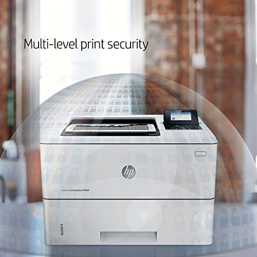 HP LaserJet Enterprise M506dn Laser Printer with Built-in Ethernet & Duplex Printing (F2A69A)